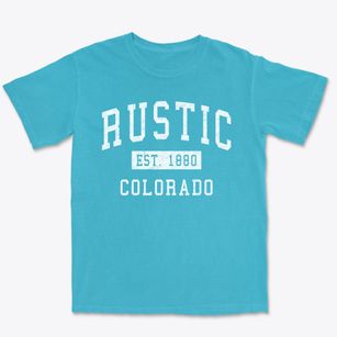 Rustic Colorado Classic Established Premium Heavyweight T-shirt