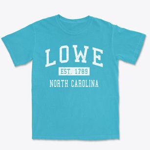 Lowe North Carolina Classic Established Premium Heavyweight T-shirt