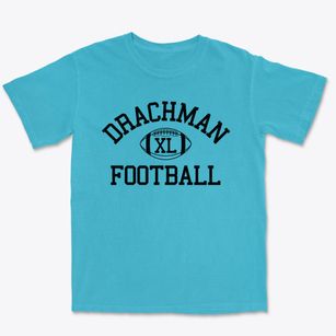 Drachman Primary School Classic Football Premium Heavyweight T-shirt