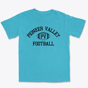 Pioneer Valley Montessori School Classic Football Premium Heavyweight T-shirt