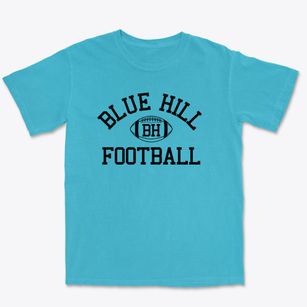 Blue Hill High School Classic Football Premium Heavyweight T-shirt