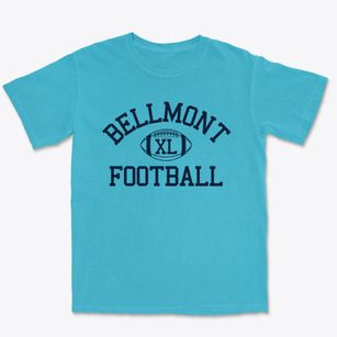 Bellmont High School Classic Football Premium Heavyweight T-shirt