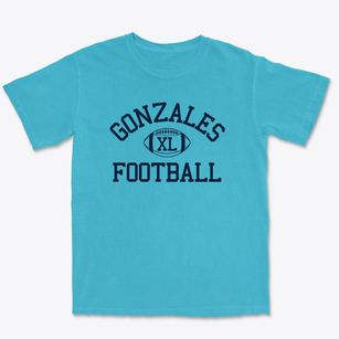 Gonzales Achievement Center Classic Football Premium Heavyweight T-shirt