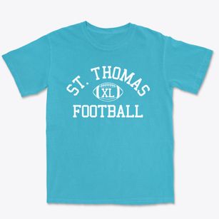 Saint Thomas The Apostle School Classic Football Premium Heavyweight T-shirt