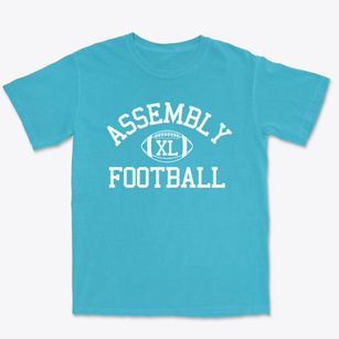 Assembly Christian School Classic Football Premium Heavyweight T-shirt