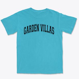 Garden Villas Elementary School Varsity Arch Premium Heavyweight T-shirt