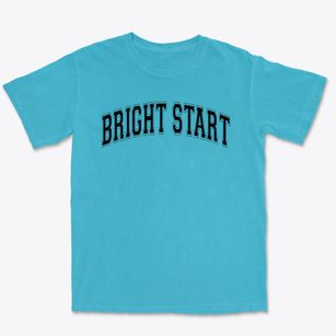 Bright Start Preschool Learning Center Varsity Arch Premium Heavyweight T-shirt