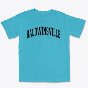 Baldwinsville Christian Academy Varsity Arch Premium Heavyweight T-shirt