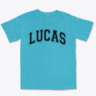 Lucas Middle School Varsity Arch Premium Heavyweight T-shirt