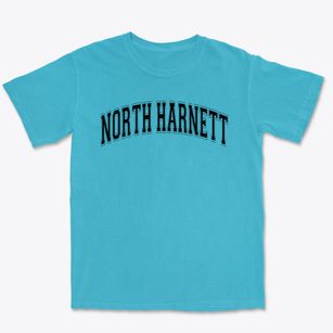 North Harnett Primary School Varsity Arch Premium Heavyweight T-shirt