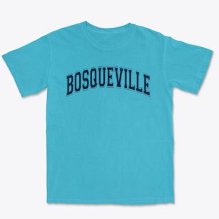 Bosqueville Elementary School Varsity Arch Premium Heavyweight T-shirt