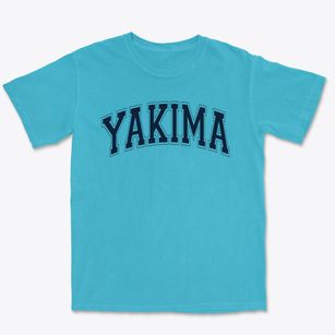 Yakima Adventist Christian School Varsity Arch Premium Heavyweight T-shirt