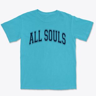 All Souls School Varsity Arch Premium Heavyweight T-shirt