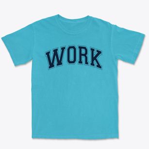 Work Opportunity Center Varsity Arch Premium Heavyweight T-shirt