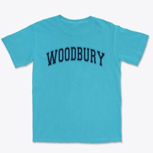 Woodbury Junior High School Varsity Arch Premium Heavyweight T-shirt