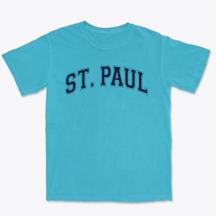 St Paul Parish Varsity Arch Premium Heavyweight T-shirt