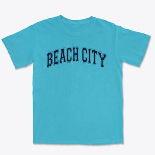 Beach City Elementary School Varsity Arch Premium Heavyweight T-shirt