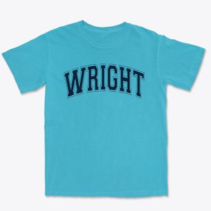 Wright Middle School Varsity Arch Premium Heavyweight T-shirt