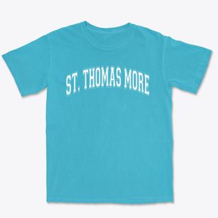 Saint Thomas More School Varsity Arch Premium Heavyweight T-shirt