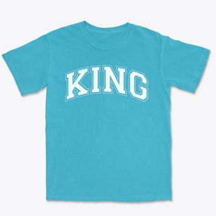 Dr Martin Luther King Middle School Varsity Arch Premium Heavyweight T-shirt