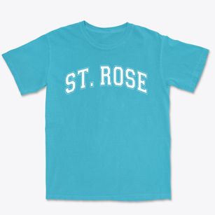 St Rose Of Lima Parish Varsity Arch Premium Heavyweight T-shirt