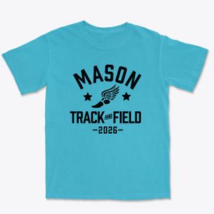 Mason Elementary School Track and Field Premium Heavyweight T-shirt