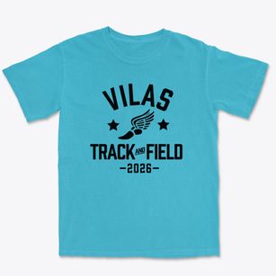 Vilas Elementary School Track and Field Premium Heavyweight T-shirt