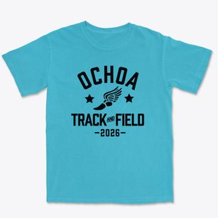 Ochoa Middle School Track and Field Premium Heavyweight T-shirt