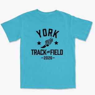 York Elementary School Track and Field Premium Heavyweight T-shirt