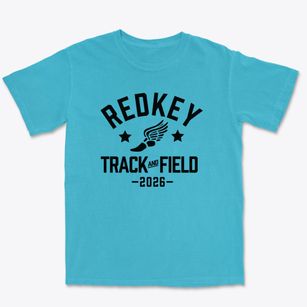 Redkey Elementary School Track and Field Premium Heavyweight T-shirt