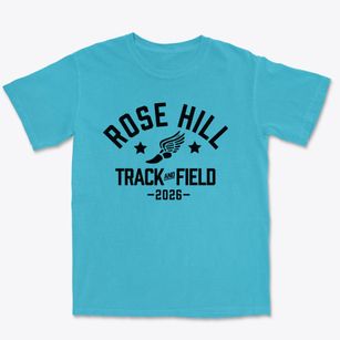 Rose Hill Primary School Track and Field Premium Heavyweight T-shirt