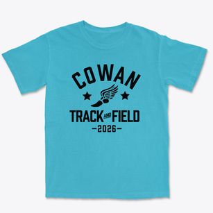 Cowan Elementary School Track and Field Premium Heavyweight T-shirt