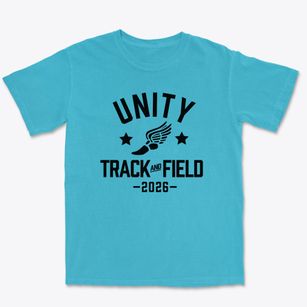 Unity Alternative School Track and Field Premium Heavyweight T-shirt