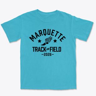 Marquette High School Track and Field Premium Heavyweight T-shirt