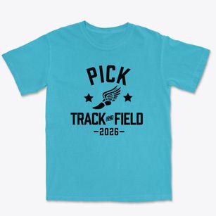 Pick Elementary School Track and Field Premium Heavyweight T-shirt