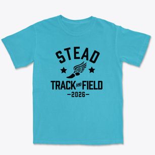 Stead Elementary School Track and Field Premium Heavyweight T-shirt