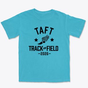 Taft Elementary School Track and Field Premium Heavyweight T-shirt