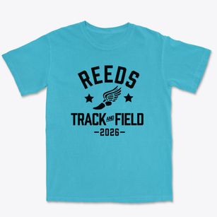 Reeds Elementary School Track and Field Premium Heavyweight T-shirt