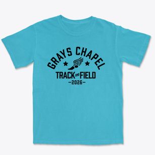 Grays Chapel School Track and Field Premium Heavyweight T-shirt