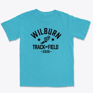 Wilburn Elementary School Track and Field Premium Heavyweight T-shirt