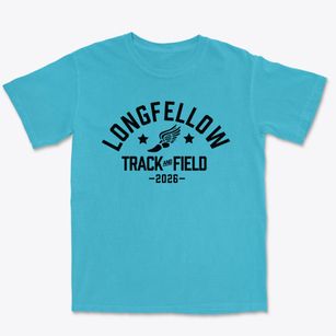 Longfellow Elementary School Track and Field Premium Heavyweight T-shirt