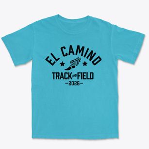 El Camino High School Track and Field Premium Heavyweight T-shirt