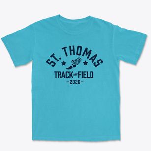 Saint Thomas High School Track and Field Premium Heavyweight T-shirt