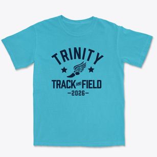 Trinity Baptist Christian School Track and Field Premium Heavyweight T-shirt