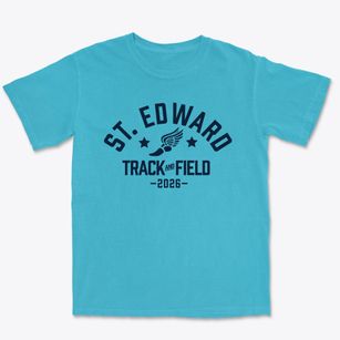 St. Edward Parish Track and Field Premium Heavyweight T-shirt