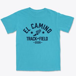 El Camino Elementary School Track and Field Premium Heavyweight T-shirt
