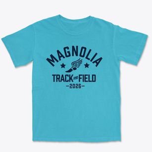 Magnolia Intermediate School Track and Field Premium Heavyweight T-shirt