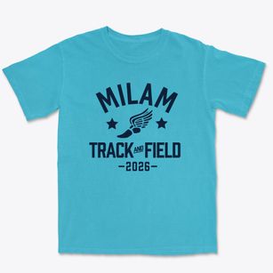 Milam K-8 Center Track and Field Premium Heavyweight T-shirt