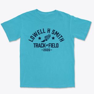 Lowell H Smith Elementary School Track and Field Premium Heavyweight T-shirt
