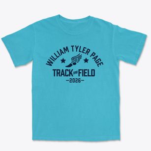 William Tyler Page Elementary School Track and Field Premium Heavyweight T-shirt